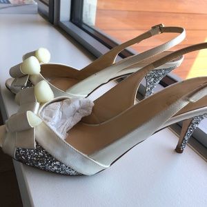 Bridal slingbacks